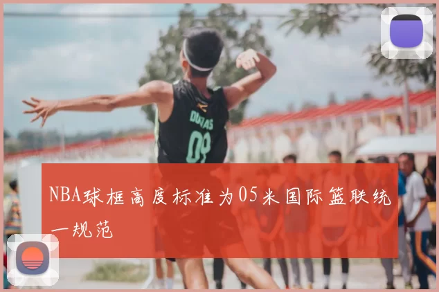 NBA球框高度标准为05米国际篮联统一规范