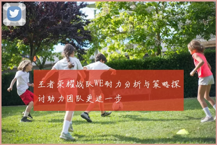 王者荣耀战队WE耐力分析与策略探讨助力团队更进一步