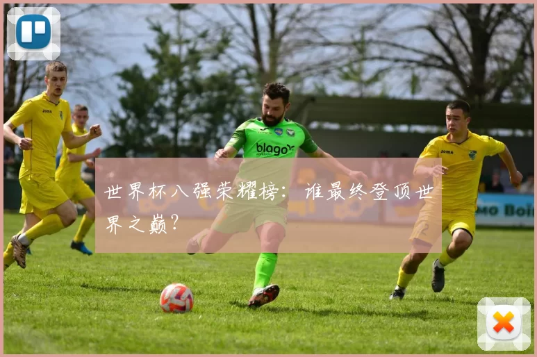 世界杯八强荣耀榜：谁最终登顶世界之巅？